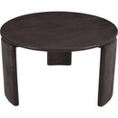  !nspire Cabot 301-809MOC Round Coffee Table - Mocha IMAGE 3