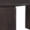  !nspire Cabot 301-809MOC Round Coffee Table - Mocha IMAGE 5