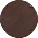  !nspire Carlyn 301-856DWT Round Coffee Table - Dark Walnut IMAGE 6