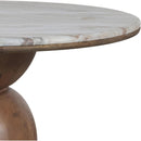  !nspire Martina 301-929WAL Round Coffee Table - Walnut IMAGE 5