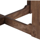  !nspire Merano 301-274MOC Square Coffee Table - Mocha/Walnut IMAGE 5