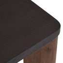 !nspire Merano 301-274MOC Square Coffee Table - Mocha/Walnut IMAGE 7