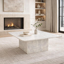  !nspire Roland 301-196WT Square Coffee Table - White IMAGE 2