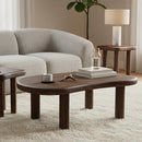  !nspire Zaloa 301-272DWT Organic Coffee Table - Dark Walnut IMAGE 2