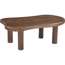  !nspire Zaloa 301-272DWT Organic Coffee Table - Dark Walnut IMAGE 3