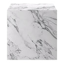  Worldwide Home Furnishings Artemis 501-079BWT_SQR Square Accent Table - Bulgari White IMAGE 3