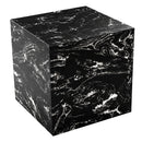  Worldwide Home Furnishings Artemis 501-079BLK_SQR Square Accent Table - Napoleon Black IMAGE 1