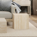  Worldwide Home Furnishings Artemis 501-079TR_SQR Square Accent Table - Travertine IMAGE 4