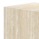  Worldwide Home Furnishings Artemis 501-079TR_SQR Square Accent Table - Travertine IMAGE 5