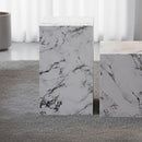  Worldwide Home Furnishings Artemis 501-079BWT_TAL Tall Accent Table - Bulgari White IMAGE 6