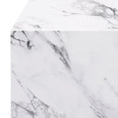  Worldwide Home Furnishings Artemis 501-079BWT_TAL Tall Accent Table - Bulgari White IMAGE 7