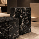  Worldwide Home Furnishings Artemis 501-079BLK_TAL Tall Accent Table - Napoleon Black IMAGE 3
