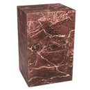  Worldwide Home Furnishings Artemis 501-079RD_TAL Tall Accent Table - Red Levanto IMAGE 1