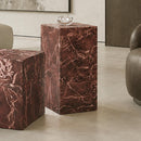  Worldwide Home Furnishings Artemis 501-079RD_TAL Tall Accent Table - Red Levanto IMAGE 5