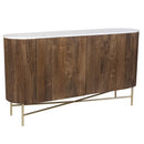  !nspire Reyna 503-248WAL Sideboard, 57" - Walnut/White IMAGE 1