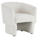  !nspire Sheri 403-592WT Accent Chair - White Boucle IMAGE 1