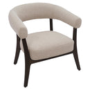  !nspire Surin 403-123OAT Accent Chair - Oat/Walnut IMAGE 1