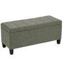  Worldwide Home Furnishings Sonos 402-696MOS Storage Ottoman Bench - Moss IMAGE 1