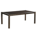 !nspire Advik 201-455MOC Rectangular Dining Table, 79" - Mocha IMAGE 1