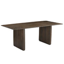  !nspire Bazul 201-953MOC Rectangular Dining Table, 78" - Mocha IMAGE 1