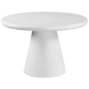  !nspire Galio 201-915WT Round Dining Table, 47" - White IMAGE 1