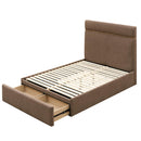  !nspire Aniza 101-156D-BRN 54" Full Platform Bed with Drawer - Brown IMAGE 1
