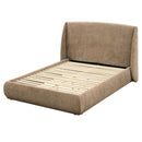  !nspire Ursula 101-166Q-DBG 60" Queen Platform Bed - Dark Beige IMAGE 1