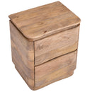  !nspire Akhila 102-070NAT 2 Drawer Accent Table - Natural IMAGE 1