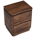  !nspire Akhila 102-070WAL 2 Drawer Accent Table - Walnut IMAGE 1