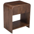  !nspire Amoli 102-069WAL 1 Drawer Accent Table - Walnut IMAGE 1
