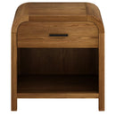  !nspire Bowman 102-281WAL 1 Drawer Accent Table - Walnut IMAGE 1