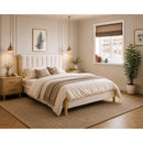  IFDC Queen Upholstered Platform Bed IF 5917 - 60 IMAGE 1