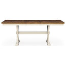  Signature Design by Ashley Brinfern PCD628-35 Rectangular Extendable Dining Table IMAGE 2