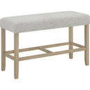  Crown Mark Hazel 1721-BENCH Counter Height Bench IMAGE 1