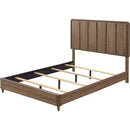  Crown Mark Nyomi B4922-Q Queen Panel Bed - Light Brown IMAGE 2