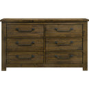 Coaster Furniture Doherty 6-Drawer Dresser 225163 IMAGE 3