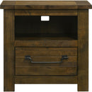  Coaster Furniture Doherty 1-Drawer Nightstand 225162 IMAGE 3