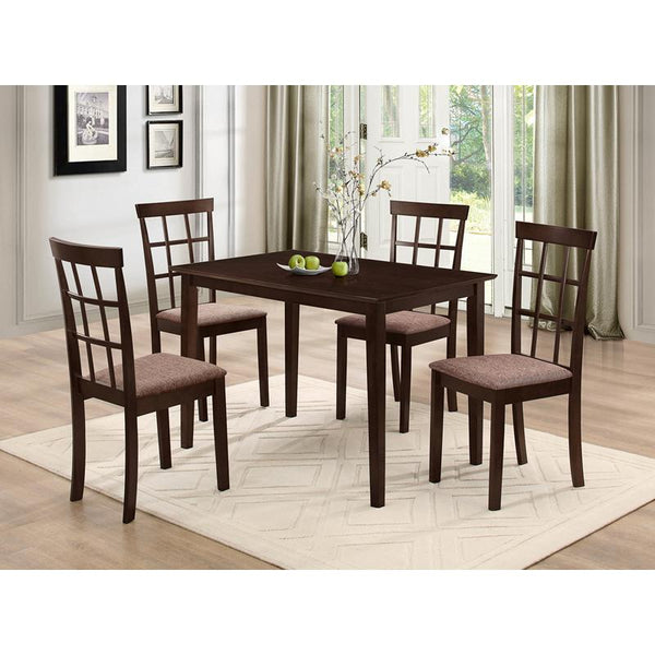 IFDC T-1047|C-1010 5 pc Dining Set IMAGE 1