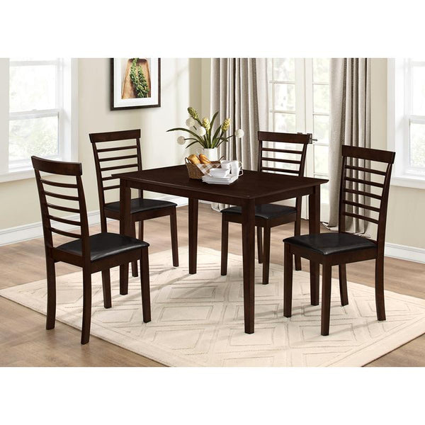 IFDC T-1047|C-1011 5 pc Dining Set IMAGE 1