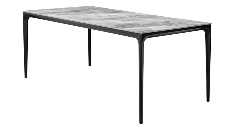 Furnishings' Mate Ryan Dining Table with Stone Top DT 1088-STN5 WG Small