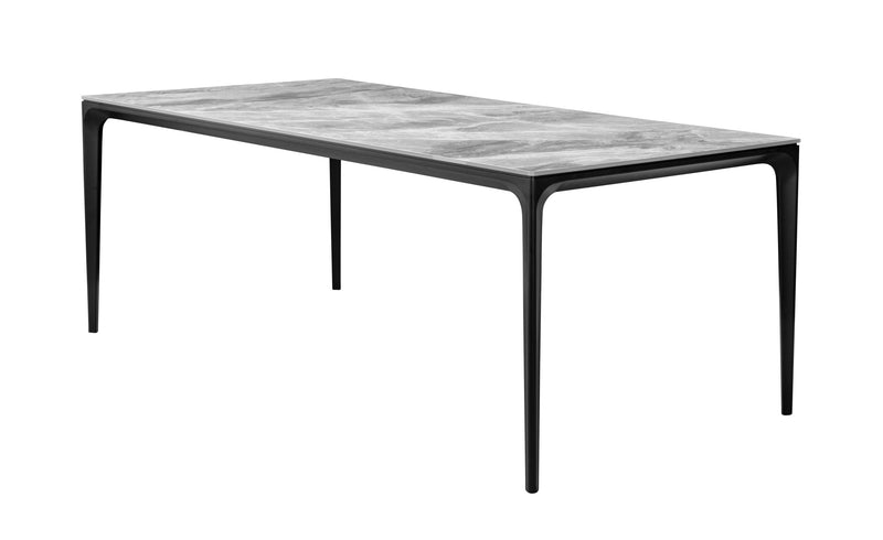 Furnishings' Mate Ryan Dining Table with Stone Top DT 1088-STN5 WG