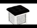 Acme Furniture Noralie AC00530 Storage Ottoman EXTERNAL_VIDEO 1