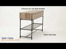 Acme Furniture Brantley LV00750 Sofa Table EXTERNAL_VIDEO 1