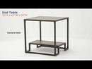 Acme Furniture Idella LV00886 End Table EXTERNAL_VIDEO 1