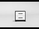  Furniture of America Rutger 2-Drawer Nightstand CM7292N EXTERNAL_VIDEO 1