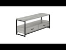 Monarch I 2871 48" TV Stand - Grey/Black EXTERNAL_VIDEO 1