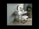 Acme Furniture Piety AC00893 Vanity Desk EXTERNAL_VIDEO 1