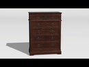  Furniture of America Millicent 5-Drawer Chest CM7373C EXTERNAL_VIDEO 1