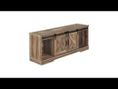 Monarch I 2748 60" TV Stand - Brown Reclaimed-Look EXTERNAL_VIDEO 1
