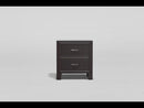  Furniture of America Enrico 2-Drawer Nightstand CM7088N EXTERNAL_VIDEO 1